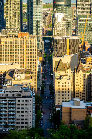 city of montreal canada scenes in summerの写真素材