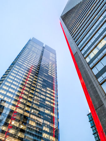 Charlotte north carolina urban scenes and skylineの写真素材