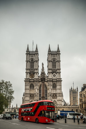 The Collegiate Church of St Peter & Westminster Abbey Choir School, London, Englandの写真素材