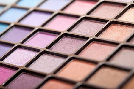 Eye shadows paletteの写真素材