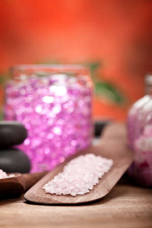 Pink Spaの写真素材