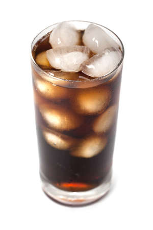 Cola - cold drink with iceの写真素材