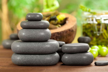 Hot massage stones