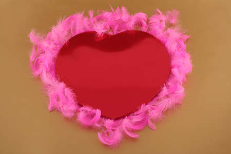 Happy Valentine heartの写真素材