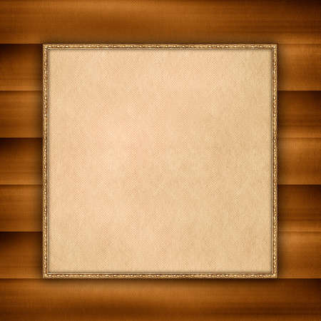 Blank paper sheet on patterned backgroundの写真素材