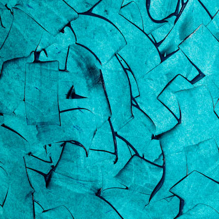 Streaks of paint on the wallの写真素材