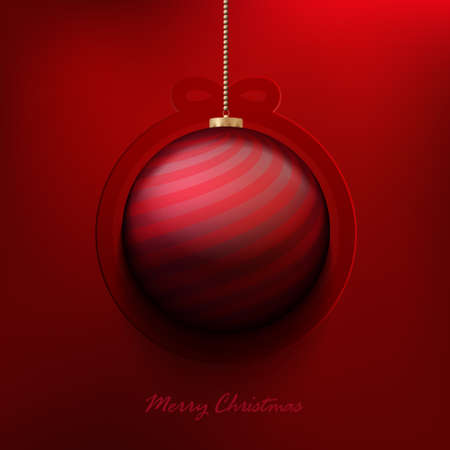 Christmas card vector templateのイラスト素材