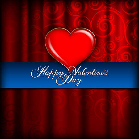 Valentines Day card - background templateのイラスト素材