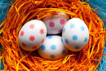 Colored Easter eggs