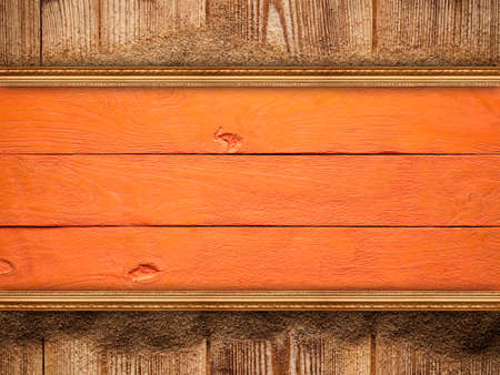 Double-layer wooden background