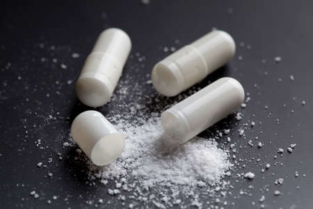 White capsules