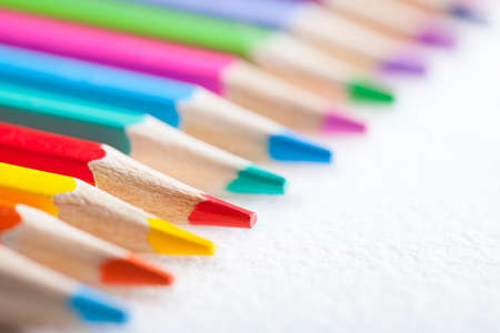 Colorful pencilsの写真素材