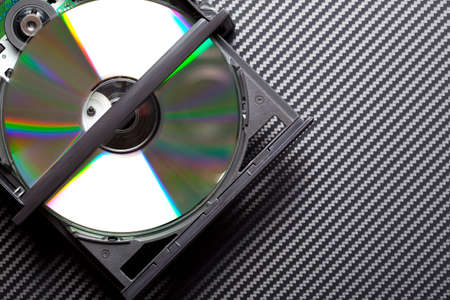 CD or DVD driveの写真素材