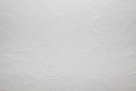 White background or texture - plastered wallの写真素材