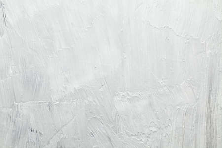 White plaster on the wall background or textureの写真素材