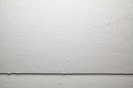 White plaster on the wall background or texture
