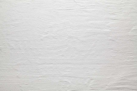 White plaster on the wall background or textureの写真素材