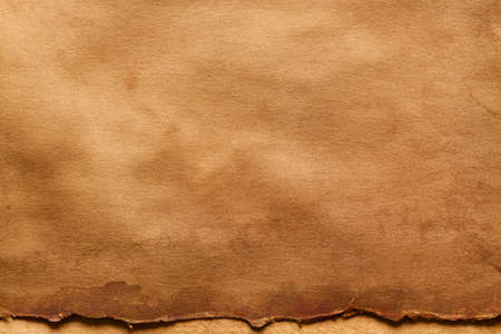 Paper background or texture - handmade paper sheetの写真素材