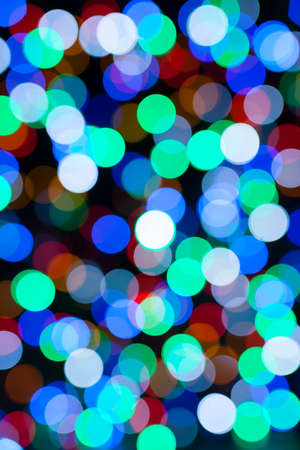 Bokeh effect blurry lighting abstract backgroundの写真素材