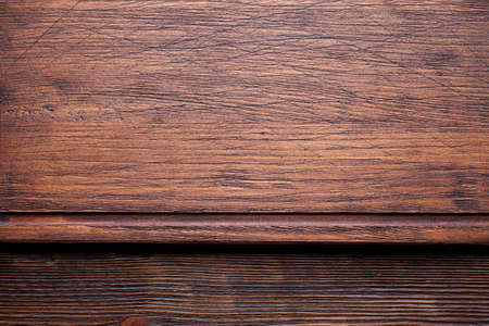 Double-layered wooden background - old scratched planks