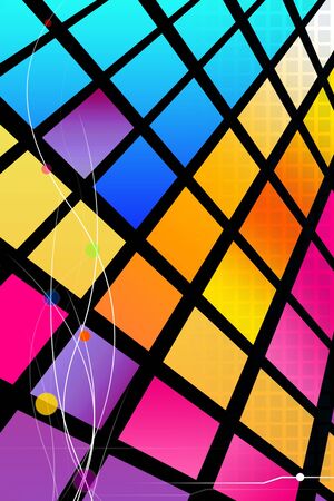 Futuristic Abstract Backgroundの写真素材