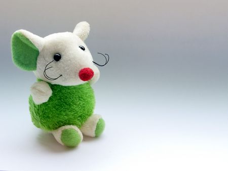 Cute Toy Mouseの写真素材
