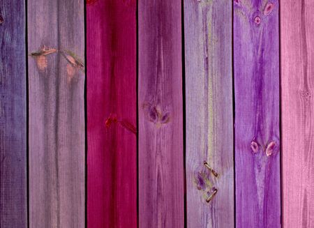 Colorful Wood Planks as Backgroundの写真素材