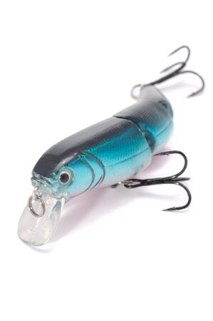 Fishing Lure (Wobbler) Isolated on White Backgroundの写真素材