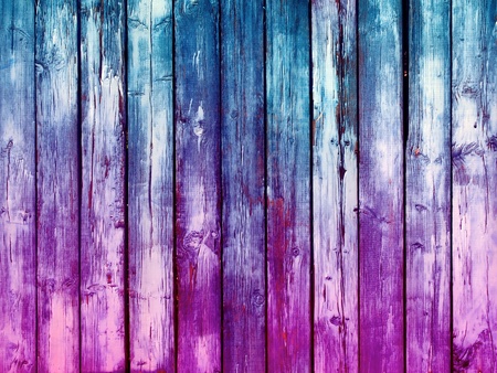 Blue and Pink  Wood Backgroundの写真素材