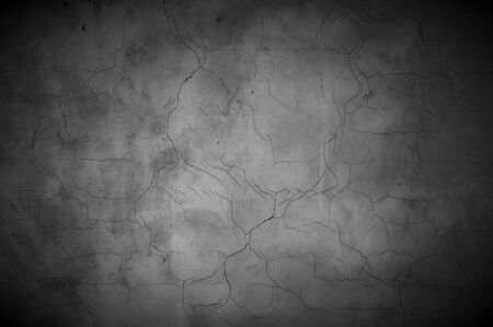 Cracked Concrete Wallの写真素材