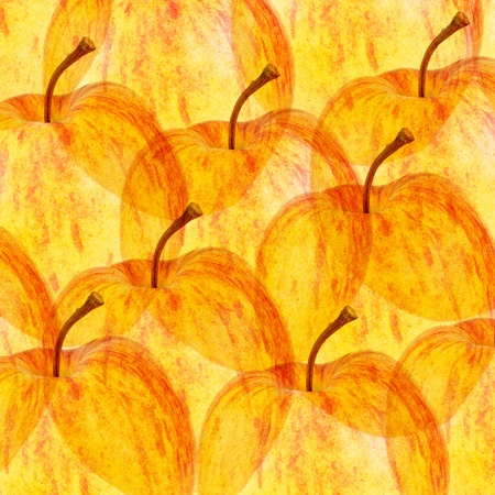 Autumn Apples Backgroundの写真素材