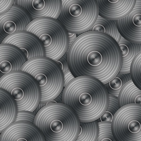 Vinyl Recordsの写真素材