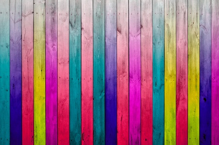 Creative Multicolored Wood Backgroundの写真素材