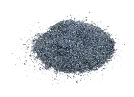 Potassium Permanganate Isolated on White Backgroundの写真素材