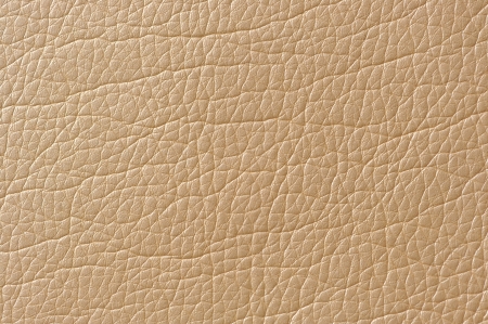 Beige Glossy Artificial Leather Textureの写真素材
