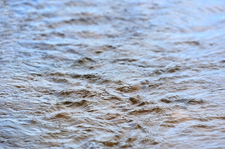 Rippled Water Surfaceの写真素材