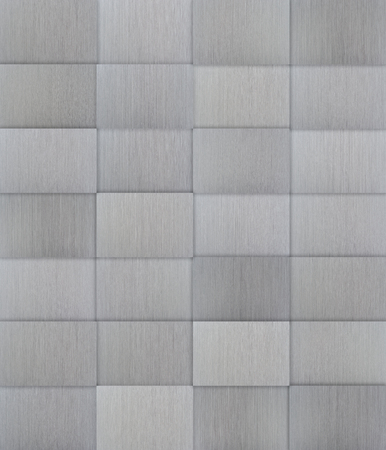 Tiled Aluminum Metal Backgroundの写真素材