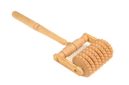 Handheld Wooden Massagerの写真素材