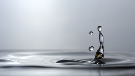 Beautiful Water Splashの写真素材