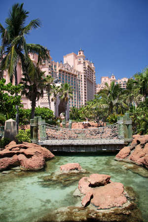 Luxury tropical hotel and resortのeditorial素材