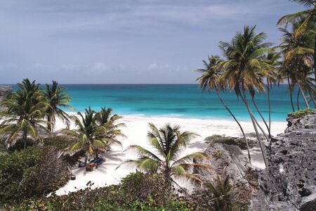 Caribbean Dream Beach / Bottom Bay / Barbadosの写真素材