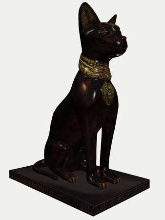 Egyptian Statueの写真素材