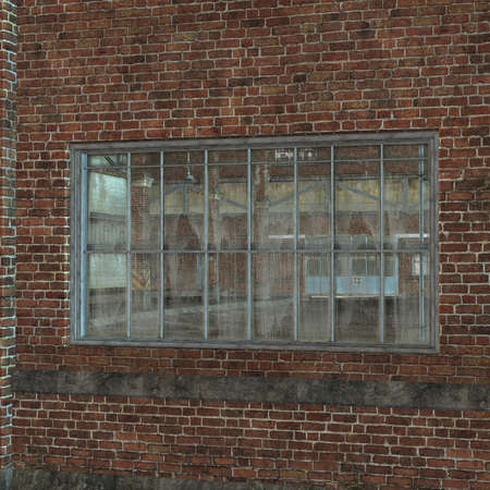 3D Render of an Industry Building