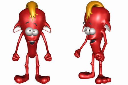 Comic Figureの写真素材