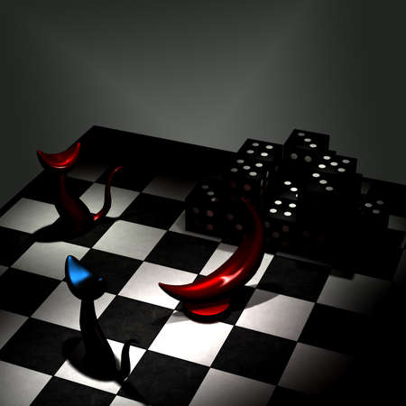 Abstract 3D Room