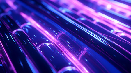 Futuristic technology background. 3d rendering, 3d illustration.の素材