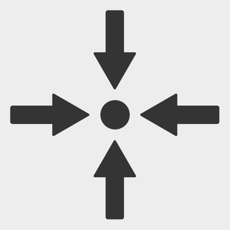 Meeting Point raster illustration. A flat illustration design of Meeting Point icon on a white background.の写真素材