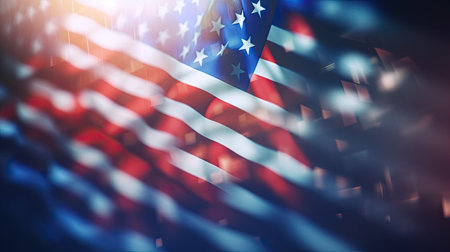 American flag. American flag background. United states of America flag.の素材