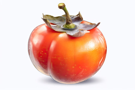 tomato isolated on white background, clipping paths included in file.の素材