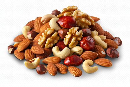 Mixed nuts (almond, cashew, hazelnut, pistachio, walnut)の素材